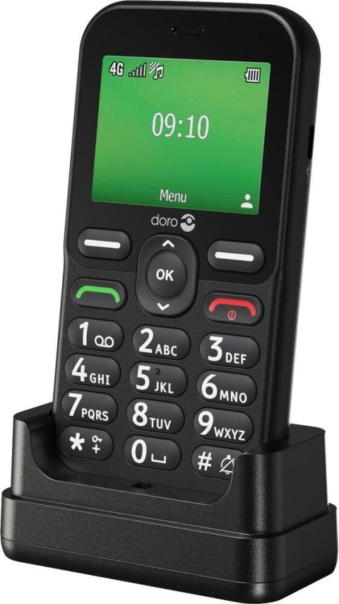 Doro Leva E10 6,1 cm (2.4") 118,9 g Czarny Telefon dla seniora