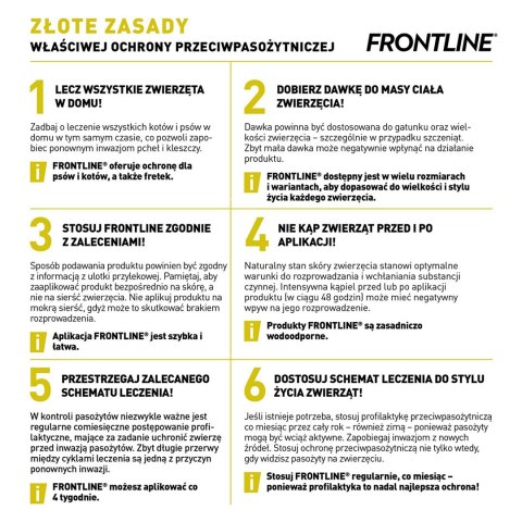 FRONTLINE Combo Spot-on L - Krople przeciw pasożytom dla psa - 3 x 2,68 ml