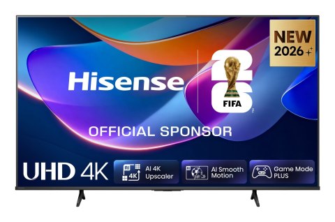 Hisense 50A6S 127 cm (50") 4K Ultra HD Smart TV Wi-Fi Czarny