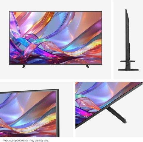 Hisense 55E7S 139,7 cm (55") 4K Ultra HD Smart TV Wi-Fi Czarny 330 cd/m2