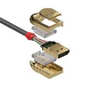 Lindy 36293 kabel DisplayPort 3 m Złoto