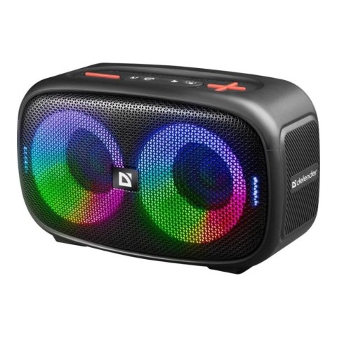 GŁOŚNIK DEFENDER Q5 BLUETOOTH 5.3 20W LED/BT/FM/USB/TWS