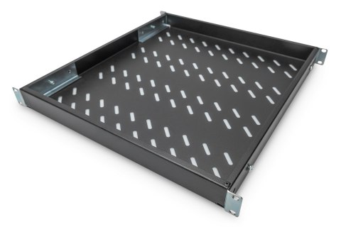 Digitus Półka ze zmiennymi szynami mocującymi do montażu stałego w szafach 483 mm (19")