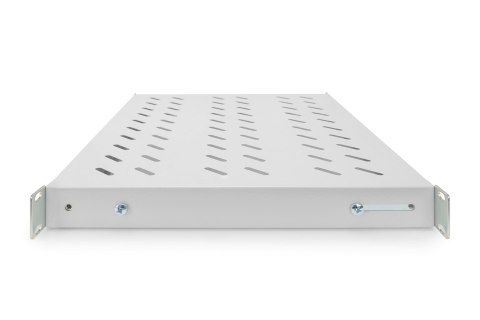 Digitus Półka ze zmiennymi szynami mocującymi do montażu stałego w szafach 483 mm (19")