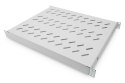 Digitus Półka ze zmiennymi szynami mocującymi do montażu stałego w szafach 483 mm (19")