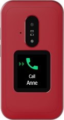 Doro Leva E30 7,11 cm (2.8") 142,7 g Czerwony, Biały Telefon funkcjonalny
