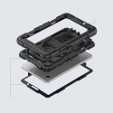 Etui z podstawką uchwytem smyczą na Samsung Galaxy Tab A9+ 11.0 X210 / X215 / X216 Solid360 - czarne