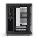 Obudowa PC Jonsbo TK-0, Mini-Tower, Mini-ITX, Tempered Glass, Holz - schwarz