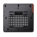 Obudowa PC Jonsbo TK-0, Mini-Tower, Mini-ITX, Tempered Glass, Holz - schwarz