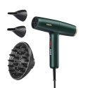 BaByliss Air Power Pro suszarka do włosów 1700 W Złoto, Zielony