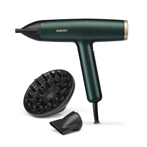 BaByliss Air Power Pro suszarka do włosów 1700 W Złoto, Zielony