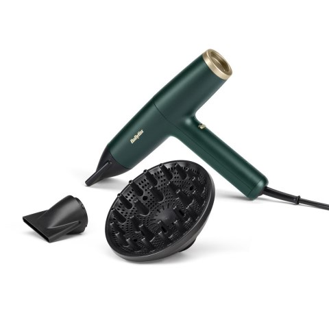 BaByliss Air Power Pro suszarka do włosów 1700 W Złoto, Zielony