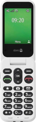 Doro Leva E22 7,11 cm (2.8") 127,8 g Czerwony, Biały Telefon funkcjonalny