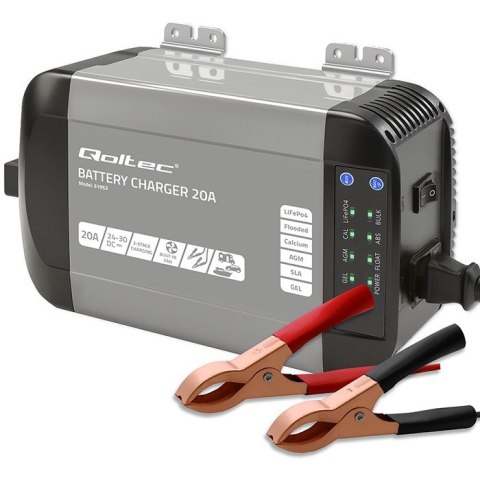 Ładowarka inteligentna Monolith do akumulatorów LiFePO4 AGM GEL SLA 20A 24V