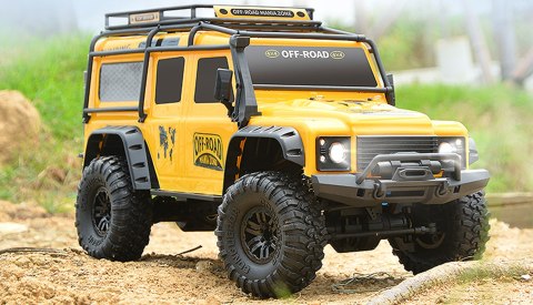 Amewi RC Car Dirt Safari SUV Crawler LiIon 1500mAh Żółty/8+