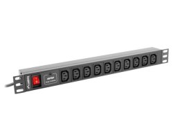 LANBERG LISTWA ZASILAJĄCA RACK PDU (1U,10A,7X IEC C13,2M)