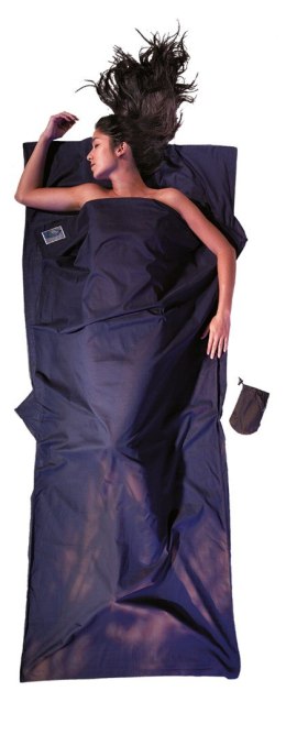 Cocoon Leicht-Reiseschlafsack, Rechteck, 220 x 90 cm, ?gypt. Baumwolle, tuareg