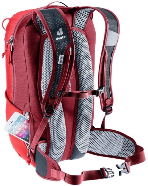 Plecak rowerowy DEUTER Race 16, cherry/masala