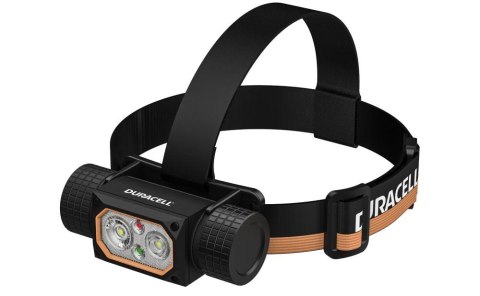 Duracell DH2000R Gift Box Latarka czołowa Czarny, Pomarańczowy