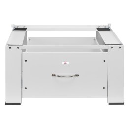 MACLEAN PODSTAWA POD PRALKĘ / SUSZARKĘ Z SZUFLADĄ, MAX. OBCIĄŻENIE 150KG, BIAŁA MC-117 W