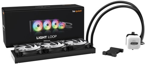 Be quiet! LIGHT LOOP 360mm Black Procesor Chłodnica cieczy all-in-one 12 cm Czarny 1 szt.