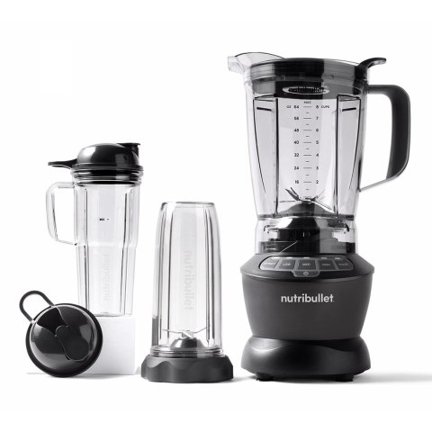 Blender stołowy NutriBullet NBF500DG 1,9L 1200W Srebrny