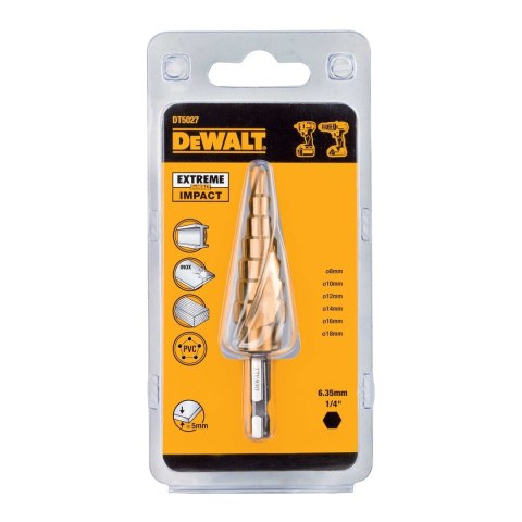 DeWALT DT5027-QZ wiertło Wiertło wielostopniowe