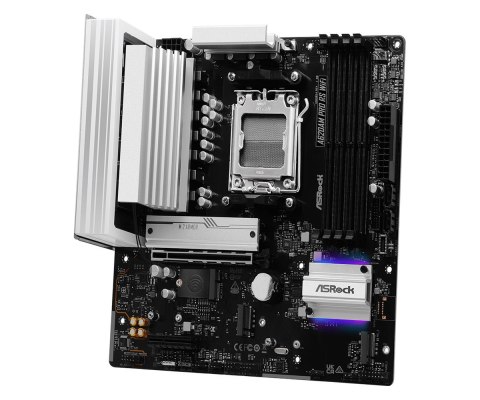 Asrock A620AM Pro RS WiFi AMD A620A Gniazdo AM5 micro ATX