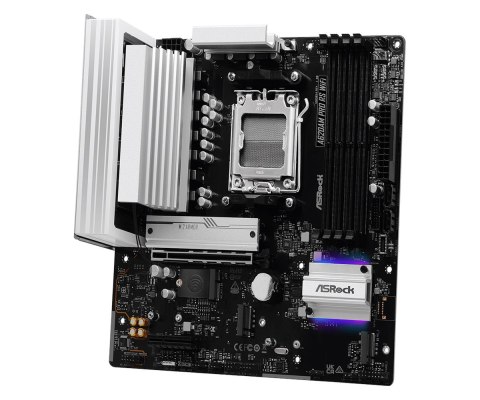 Asrock A620AM Pro RS WiFi AMD A620A Gniazdo AM5 micro ATX