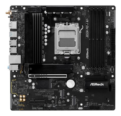 Asrock B850M Pro-A WiFi AMD B850 Gniazdo AM5 micro ATX