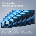 Hisense 55U7SE 139,7 cm (55") 4K Ultra HD Smart TV Wi-Fi Czarny