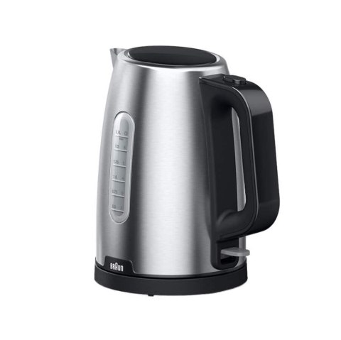 Braun PurShine WK102AI-WK1500BK czajnik elektryczny 1,7 l 2200 W Czarny, Stal nierdzewna