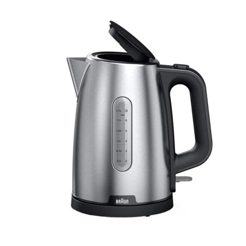 Braun PurShine WK102AI-WK1500BK czajnik elektryczny 1,7 l 2200 W Czarny, Stal nierdzewna