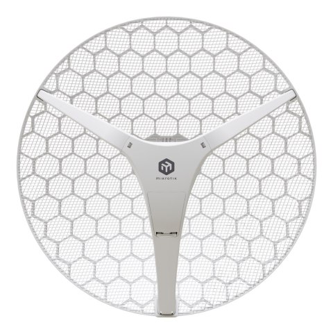 Router MIKROTIK RouterBOARD LHG-5axD-XL + L3 (800MHz; 256MB RAM, 1xGLAN, 1x 5GHz 802.11ax; 27dBi antena) outdoor