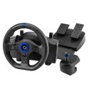 Blade BL7002 kontroler gier Czarny, Niebieski USB Kierownica + pedały + dźwignia zmiany biegów PC, PlayStation 5