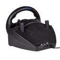 Blade BL7002 kontroler gier Czarny, Niebieski USB Kierownica + pedały + dźwignia zmiany biegów PC, PlayStation 5