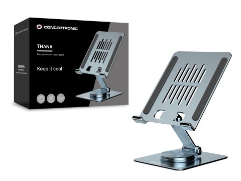 Conceptronic THANA09G stojak do multimediów Szary Tablet Stojak multimedialny
