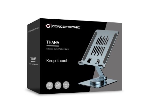 Conceptronic THANA09G stojak do multimediów Szary Tablet Stojak multimedialny