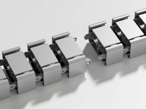 Equip 650860 organizator na kable Biurko Tuleja kablowa Szary 1 szt.