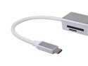 Equip 133480 stacja dokująca USB 3.2 Gen 1 (3.1 Gen 1) Type-C Srebrny