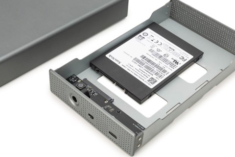 Digitus Obudowa dysku twardego USB 3.0, 3,5", SATA, 16 TB, aluminium
