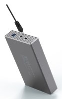 Digitus Obudowa dysku twardego USB 3.0, 3,5", SATA, 16 TB, aluminium