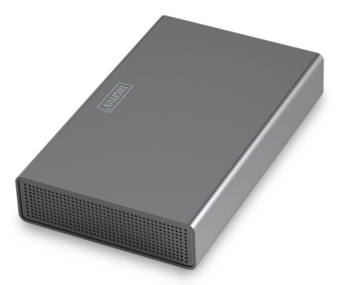 Digitus Obudowa dysku twardego USB 3.0, 3,5", SATA, 16 TB, aluminium