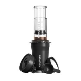 Zaparzacz do kawy Go Plus z kubkiem termicznym czarny AeroPress