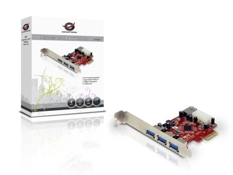 Conceptronic C4USB3EXI adapter Wewnętrzny USB 3.2 Gen 1 (3.1 Gen 1)