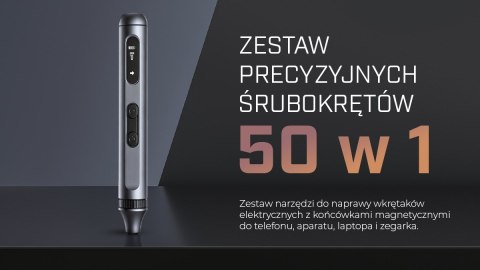 Extralink POWERLINK WKRETAK ELEKTRYCZNY 50 W 1 SET SCREWDRIVER ELECTRIC 50 IN 1