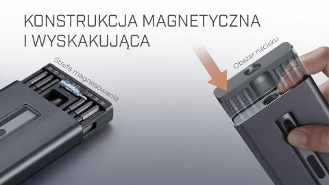 Extralink POWERLINK WKRETAK ELEKTRYCZNY 50 W 1 SET SCREWDRIVER ELECTRIC 50 IN 1