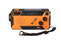 Extralink EX.93746 RADIO AWARYJNE SOLARNE Z KORBKA DYNAMO POWERBANK 4000MAH Z LATARKA SOS SR-4000 Przenośny Analogowy