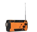 Extralink EX.93746 RADIO AWARYJNE SOLARNE Z KORBKA DYNAMO POWERBANK 4000MAH Z LATARKA SOS SR-4000 Przenośny Analogowy
