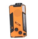 Extralink EX.93746 RADIO AWARYJNE SOLARNE Z KORBKA DYNAMO POWERBANK 4000MAH Z LATARKA SOS SR-4000 Przenośny Analogowy